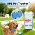 GPS Pet Tracker 4G for Dogs & Cats Built-in SIM with Real-Time Tracking, WiFi Home Positioning, IP67 Waterproof